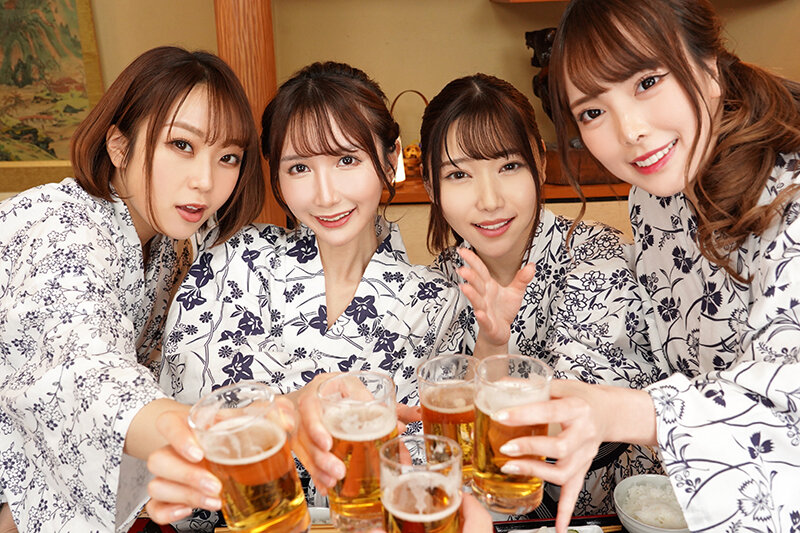 【VR】人生で最初の、かつ最高の、エッチなモテ期が来た！！会社で有名な美女の部下4人と1泊2日の温泉旅行。旅館の部屋で夢の拘束玩具責め＆ハーレムSEX 蘭々 さつき芽衣 八乃つばさ 天川そら_関連動画